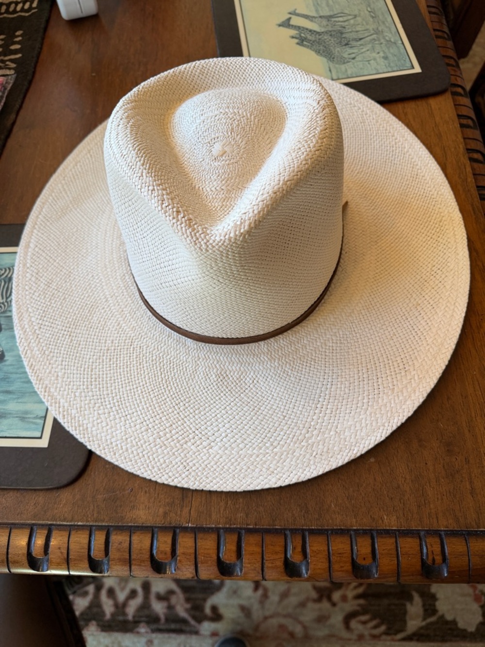 “JANESSA LEONE” 100 Straw Hat